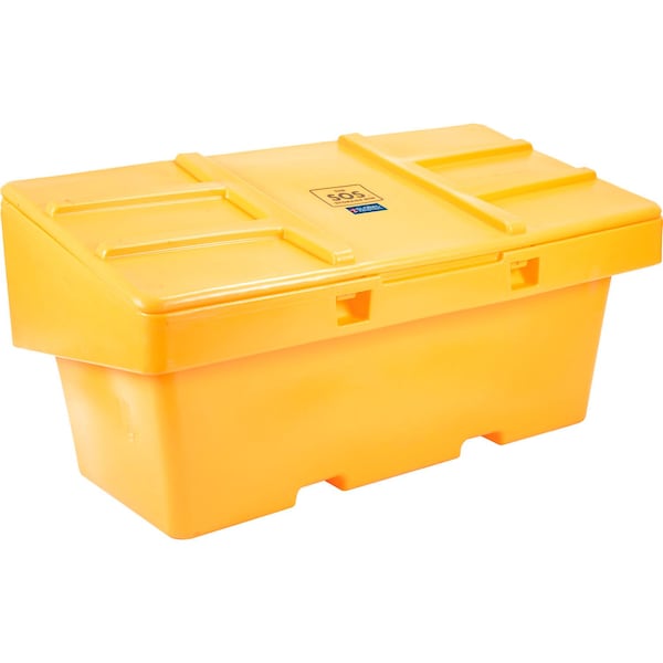 Global Industrial Lockable Outdoor Storage Container, 72inLx36inWx36inH, 36 Cu. Ft., Yellow B2050614 - main